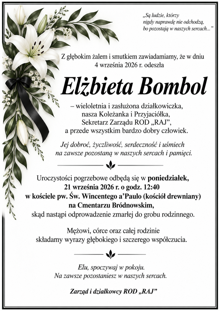 pozegnianie Eli